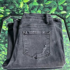 FLYING MONKEY FLARE HIGH RISE DENIM